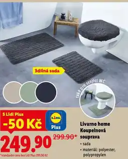 Lidl Livarno home koupelová souprava nabídka