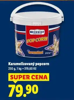 Lidl Karamelizovaný popcorn nabídka