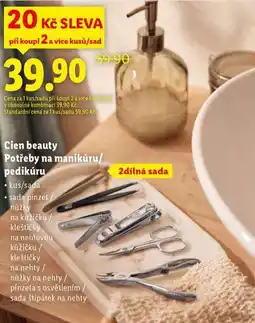 Lidl Cien beauty potřeby na pedikůru nabídka