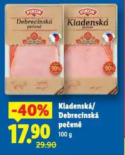 Lidl Debrecínská pečeně nabídka