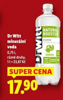 Lidl Dr wtt minerální voda nabídka