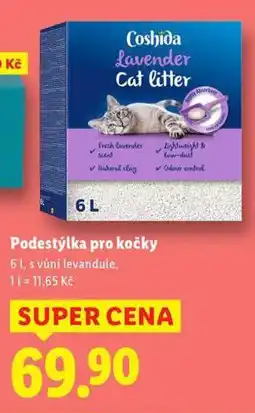 Lidl Podestýlka pro kočky nabídka