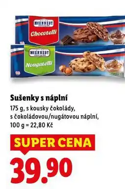 Lidl Sušenky s náplní nabídka