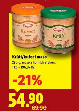 Lidl Kuřecí maso nabídka
