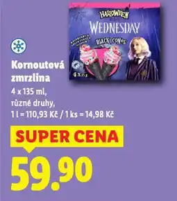 Lidl Kornoutová zmrzlina nabídka