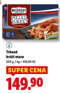 Lidl Trhané krůtí maso nabídka