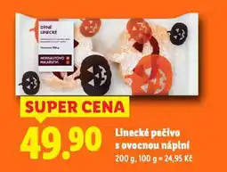 Lidl Linecké pečivo s ovocnou náplní nabídka