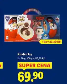 Lidl Kinder joy nabídka