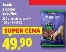 Lidl Snack z modré kukuřice nabídka
