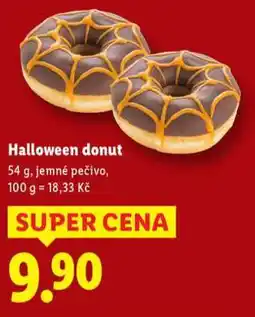 Lidl Halloween donut nabídka