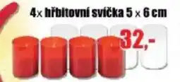 EVA 4 x Hřbitovní svíčka nabídka