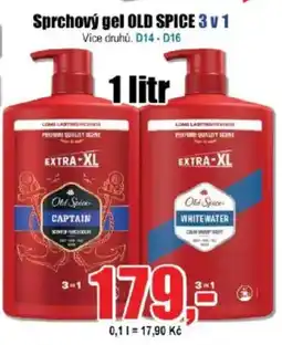 EVA Old Spice Sprchový gel nabídka