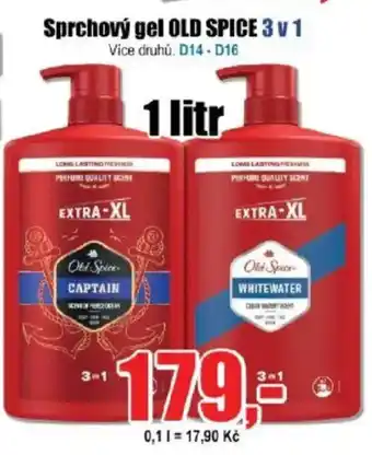 EVA Old Spice Sprchový gel nabídka