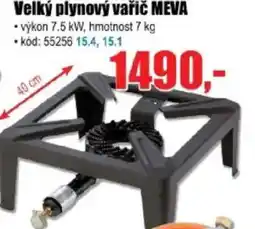 EVA Velký plynový vařič MEVA nabídka