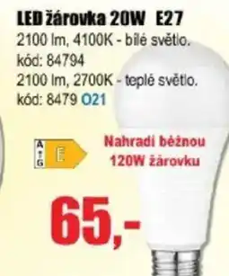 EVA LED žárovka 20W E27 nabídka
