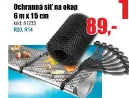 EVA Ochranná síť na okap nabídka