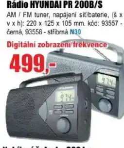 EVA Rádio HYUNDAI PR 200B/S nabídka