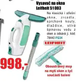 EVA LEIFHEIT Vysavač na okna Leifheit 51003 nabídka