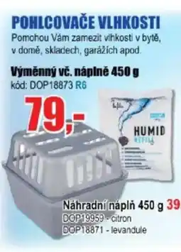 EVA Pohlcovače Vlhkosti nabídka