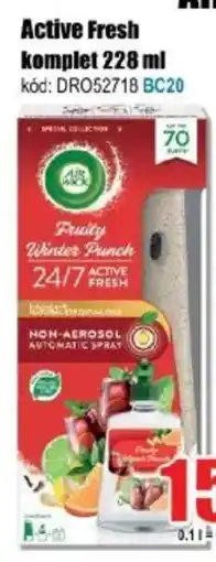 EVA AIR WICK Active Fresh komplet nabídka
