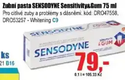 EVA Zubní pasta SENSODYNE Sensitivity&Gum nabídka