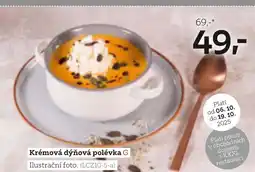 XXXLutz Krémová dýňová polévka nabídka