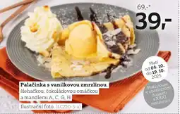 XXXLutz Palačinka s vanilkovou zmrzlinou nabídka