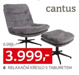 XXXLutz Relaxační křeslo s taburetem nabídka