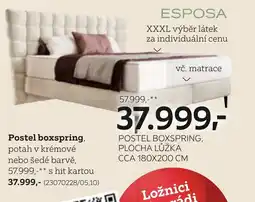 XXXLutz Postel boxspring nabídka