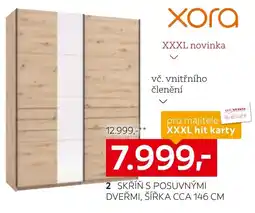 XXXLutz Skříň s posuvnými dveřmi nabídka