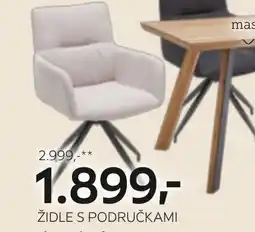 XXXLutz Židle s područkami nabídka
