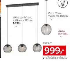 XXXLutz Závěsné svítidlo nabídka