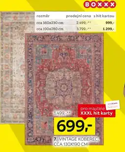 XXXLutz Vintage koberec nabídka