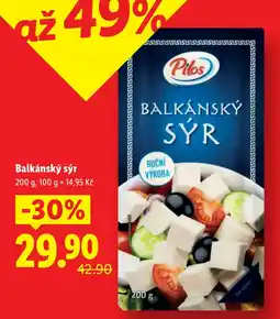Lidl Balkánský sýr nabídka