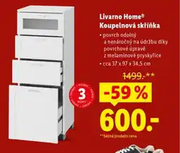 Lidl Livarno Home® Koupelnová skříňka nabídka