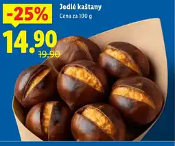 Lidl Jedlé kaštany nabídka