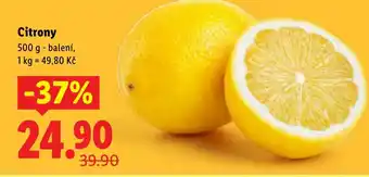 Lidl Citrony nabídka