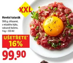 Lidl Hovězí tatarák nabídka