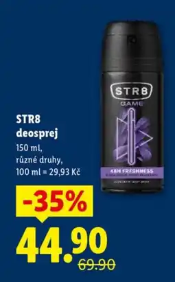 Lidl STR8 deosprej nabídka