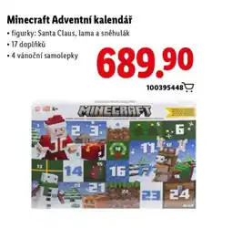 Lidl Minecraft Adventní kalendář nabídka
