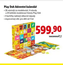 Lidl Play Doh Adventní kalendář nabídka