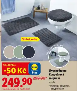 Lidl Livarno home Koupelnová souprava nabídka