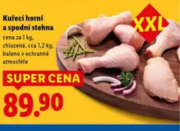 Lidl Kuřecí horní a spodní stehna nabídka