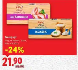 Lidl Pilos JEMNÝ TAVENÝ SÝR nabídka