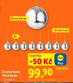 Lidl Livarno home Disco koule nabídka