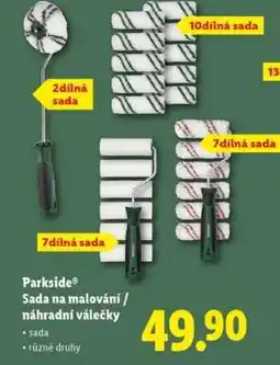 Lidl Parkside Sada na malování / náhradní válečky nabídka