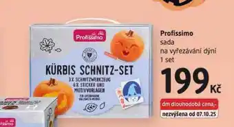 dm drogerie Profissimo sada na vyřezávání dýní nabídka