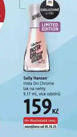 dm drogerie Sally hansen lak na nehty nabídka