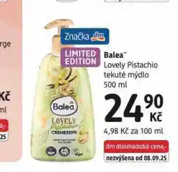 dm drogerie Balea tekuté mýdlo nabídka