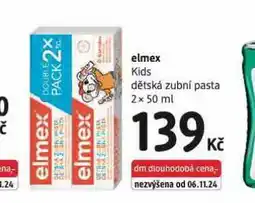 dm drogerie Elmex zubní pasta nabídka